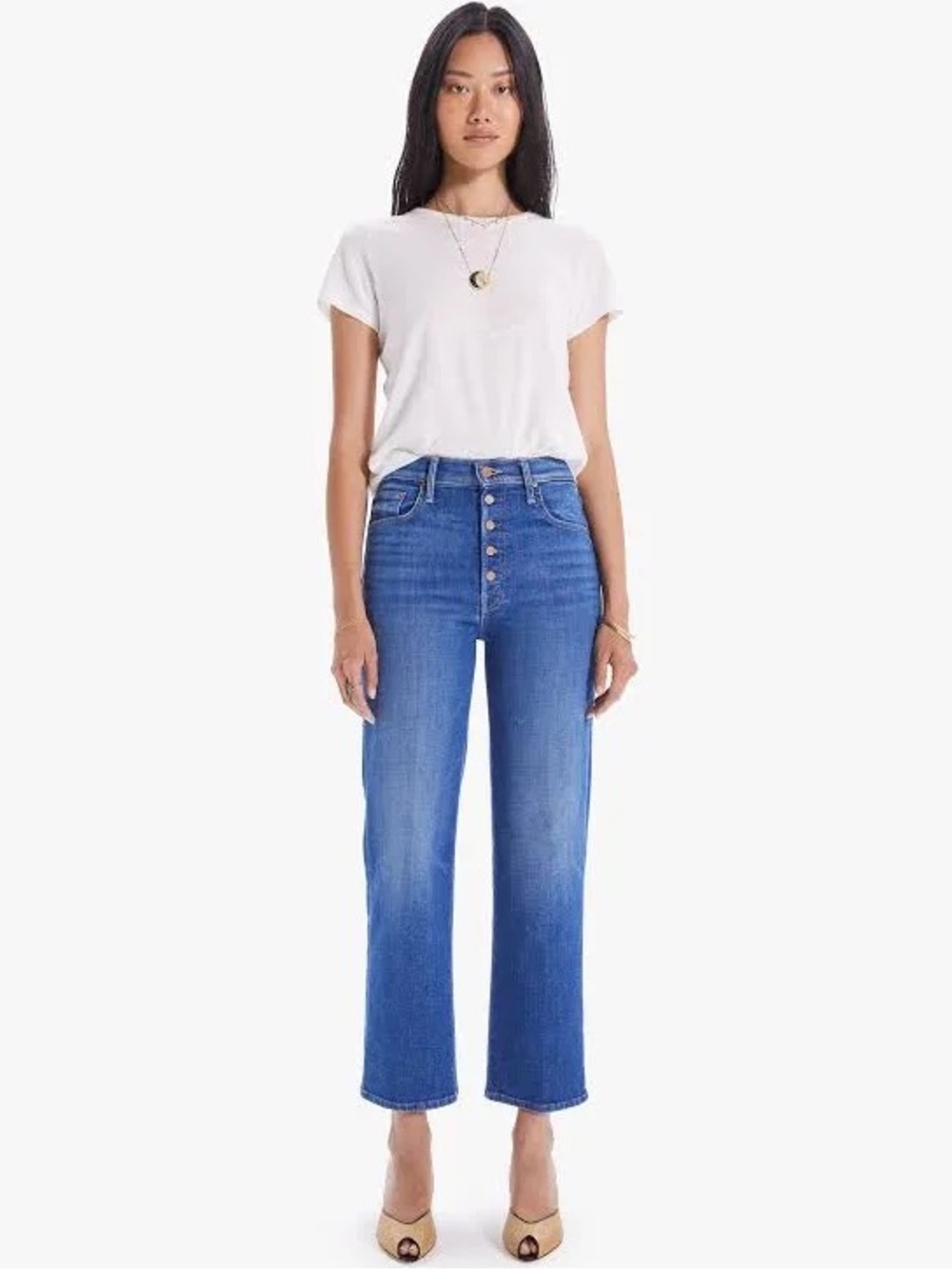 Mother Jeans The Pixie Rambler
Ankle High Rise Womens Size 27
Briefly Gorgeous